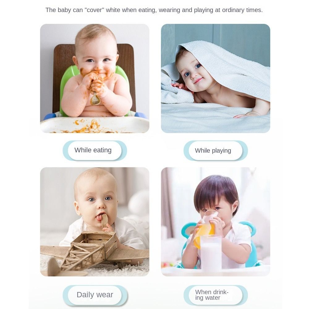 Cute Anti-dirty Baby Feeding B - Baby Food Apron ulasan dan harga