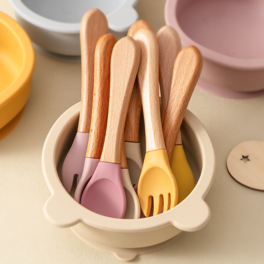 2PCS Baby Learning Spoons Uten - Baby Food Category ulasan dan harga