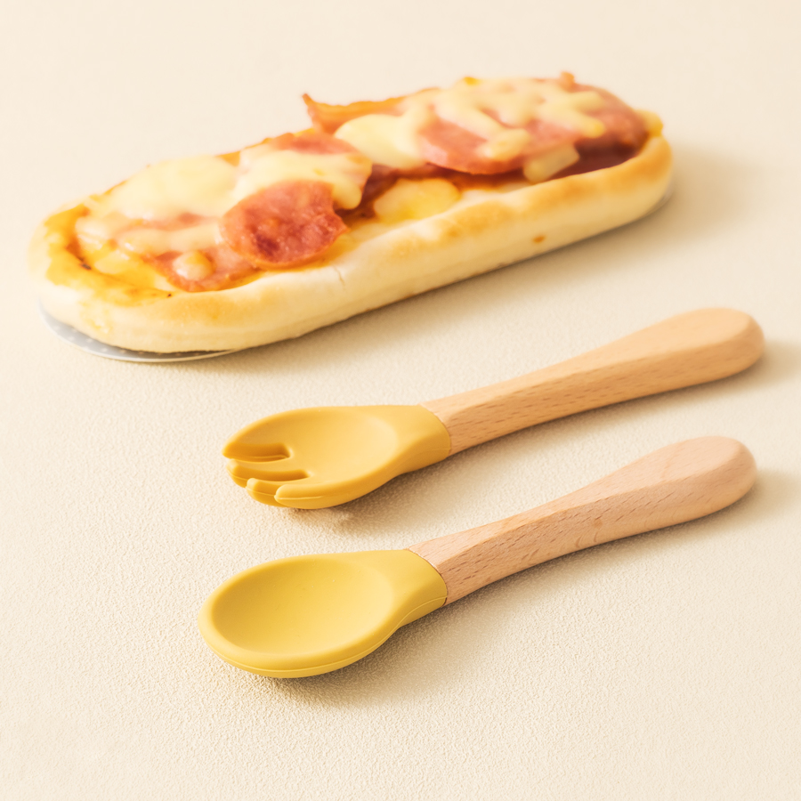 2PCS Baby Learning Spoons Uten - Baby Food Category ulasan dan harga