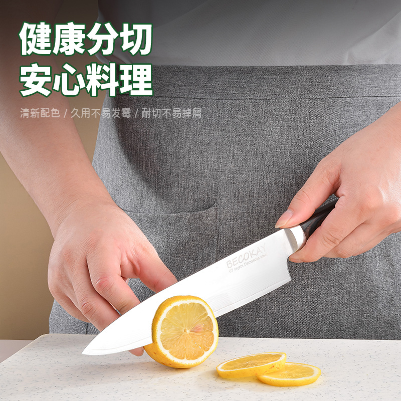 Plastic Cutting Board Faux Mar - Baby Kitchen Food ulasan dan harga
