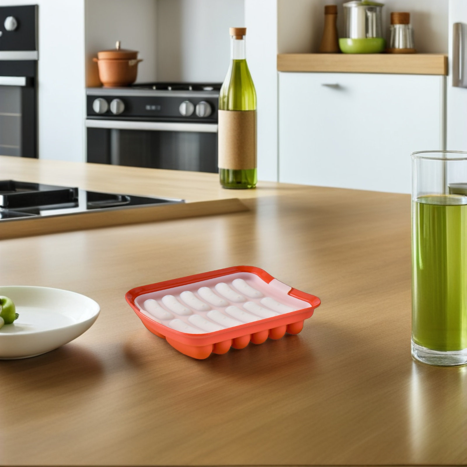 Silicone Sausage Mold 12 Cavit - Baby Food Dogs ulasan dan harga