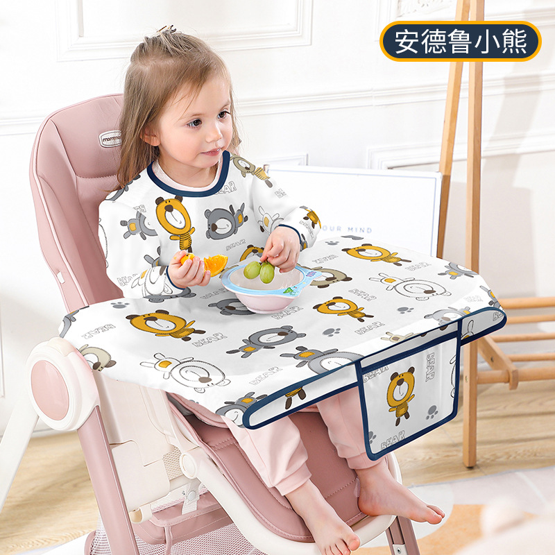 Newborns Bib Table Cover Baby  - Baby Food Apron ulasan dan harga