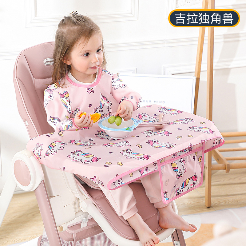 Newborns Bib Table Cover Baby  - Baby Food Apron ulasan dan harga