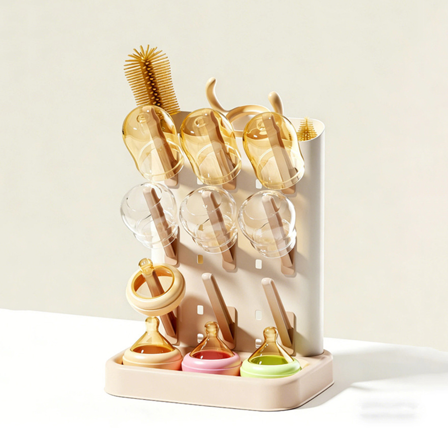 Baby Bottle Drying Rack with D - Baby Food Chart ulasan dan harga