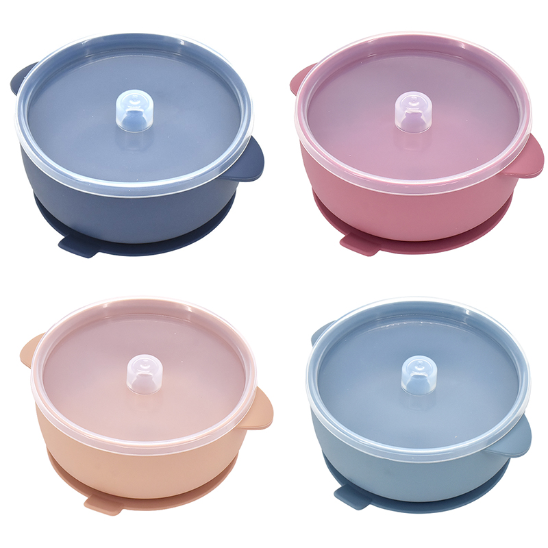 400ML Silicone Baby Bowl with  - Baby Food Chart ulasan dan harga