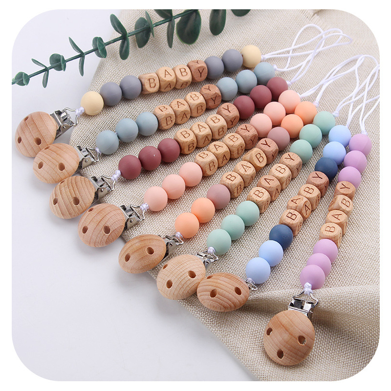 New Baby Pacifier Clips Person - Baby Food Name ulasan dan harga