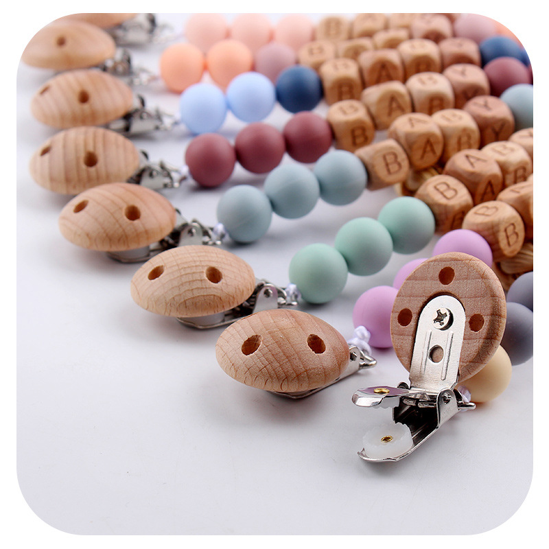 New Baby Pacifier Clips Person - Baby Food Name ulasan dan harga