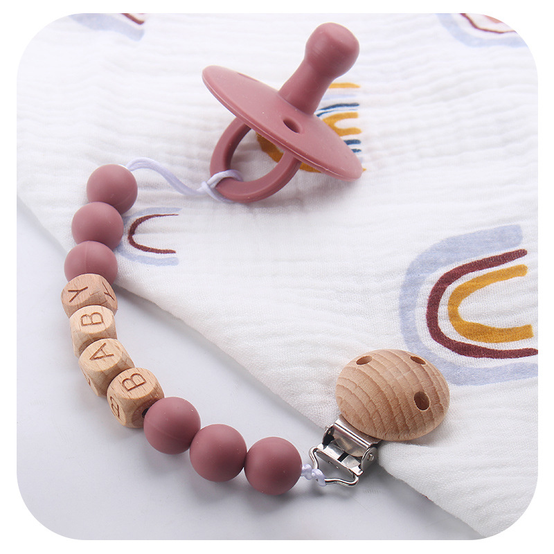 New Baby Pacifier Clips Person - Baby Food Name ulasan dan harga