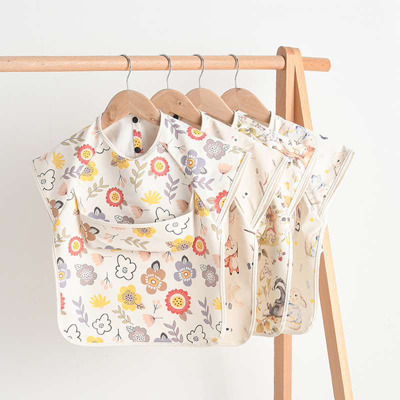 Newborn Baby Bibs Blouse Water - Baby Food Set ulasan dan harga