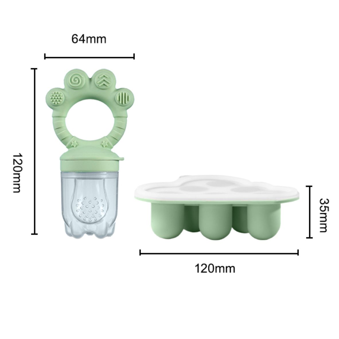 Baby Fruit Food Feeder & Freez - Baby Food Chart ulasan dan harga